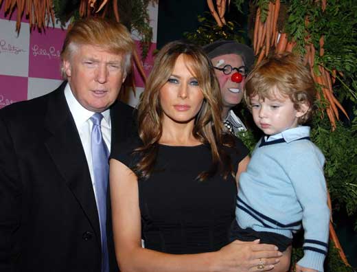 Дональд Трамп и Мелания Кнаусс 2