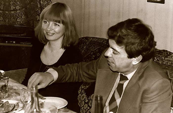 Вячеслав Шалевич с третьей женой Галиной