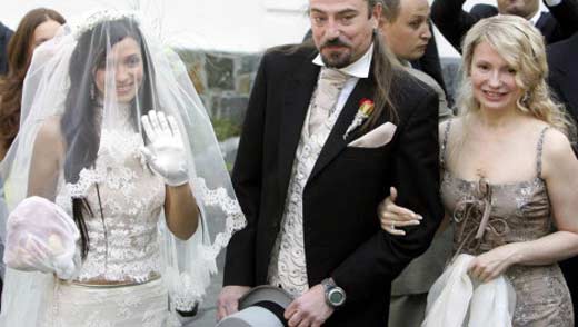 Юлия Тимошенко на свадьбе дочери с Шоном Карром