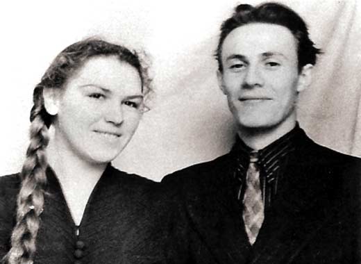 Юрий Соломин с женой