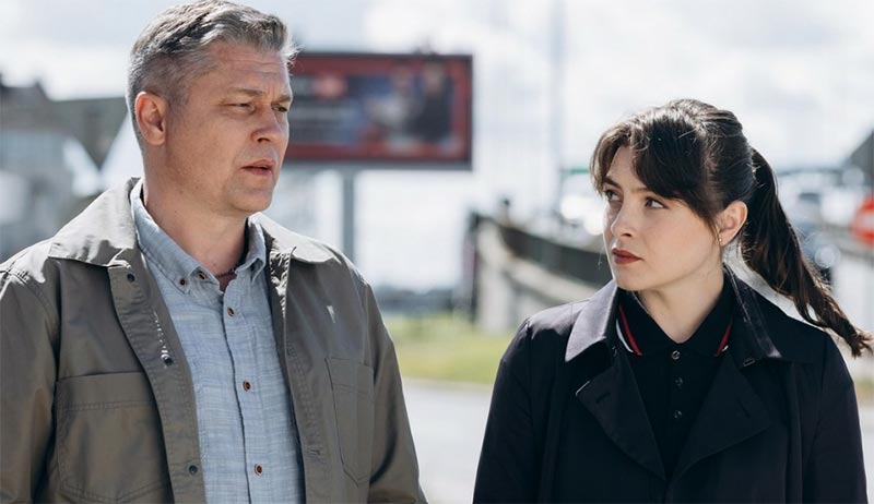 Анастасия Тюнина и Денис Рожков в сериале Условный мент