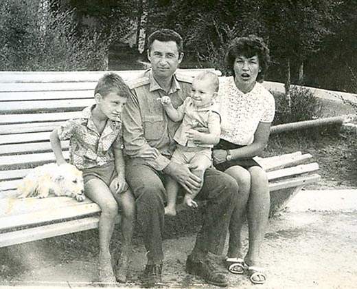 Владимир Кличко с родителями