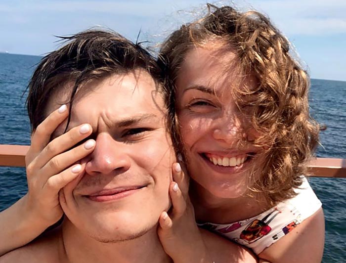 Евгения Розанова и Олег Гаас