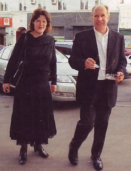 Александр Феклистов с женой Еленой