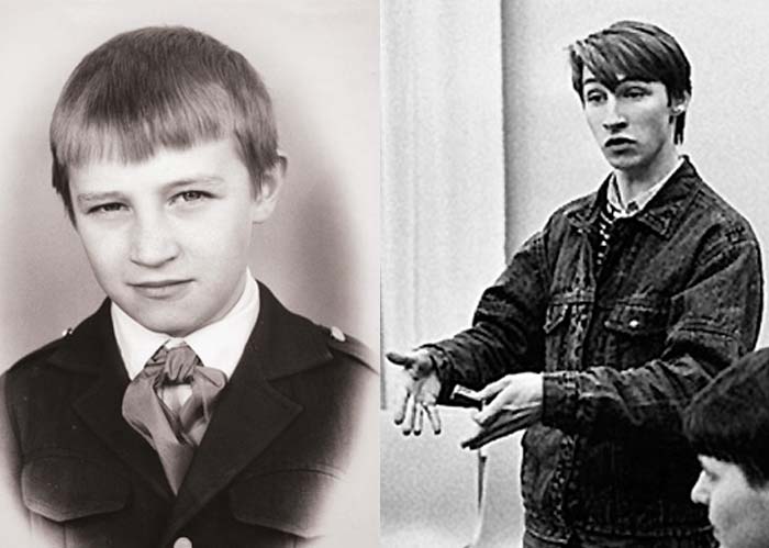 Андрей Кайков в детстве и юности