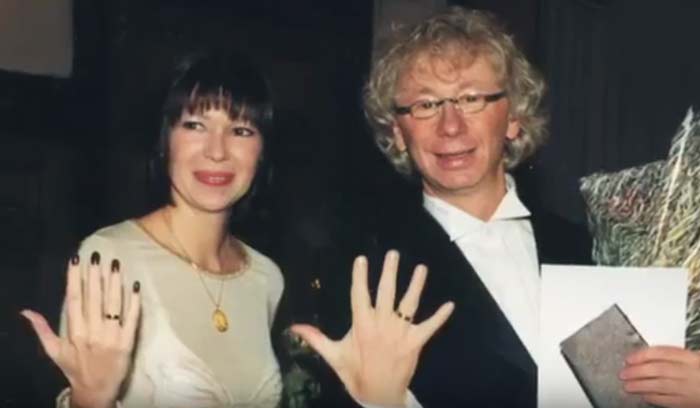 Аркадий Укупник и жена Наталья