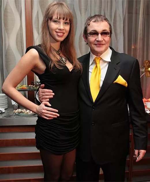 Дмитрий Дибров и жена Полина