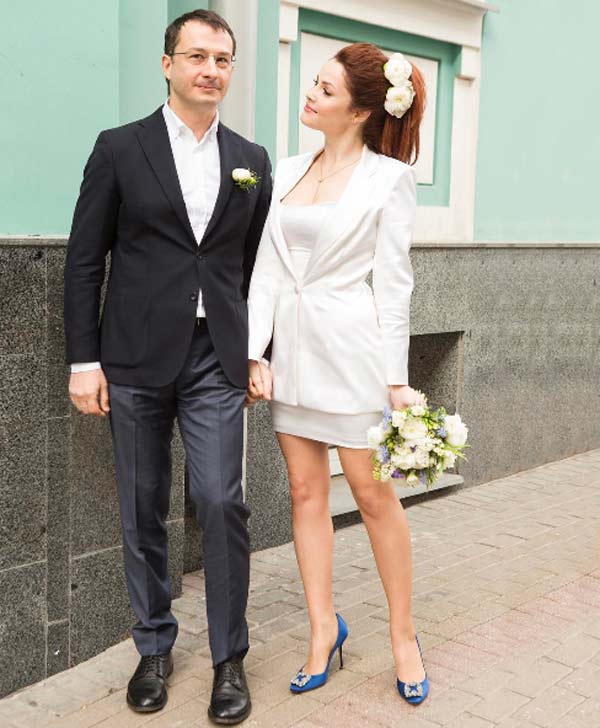 Екатерина Вуличенко с мужем Маратом
