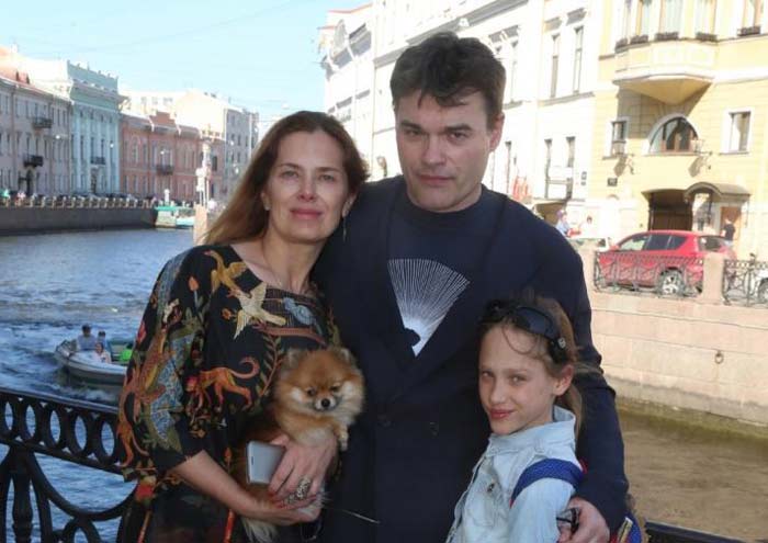 Юлия Джербинова и Евгений Дятлов с дочерью