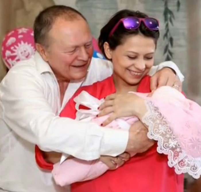 Борис Галкин и Инна Разумихина с дочерью