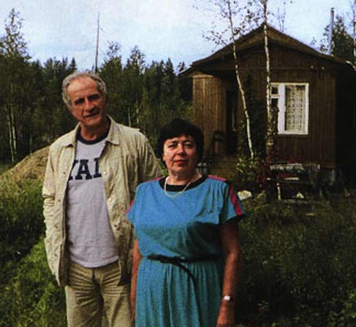 Игорь Дмитриев с женой Ларисой