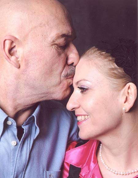 Иван Мацкевич и дочь Елена