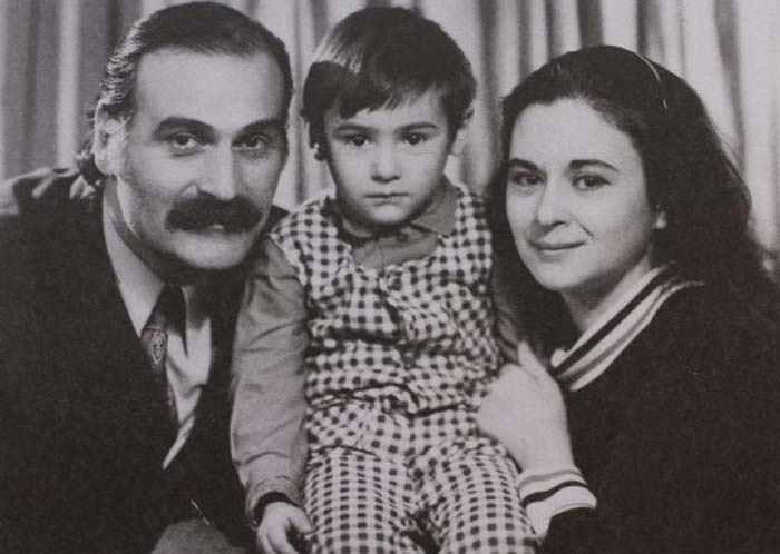 Кахи Кавсадзе и жена Белла Мирианашвили
