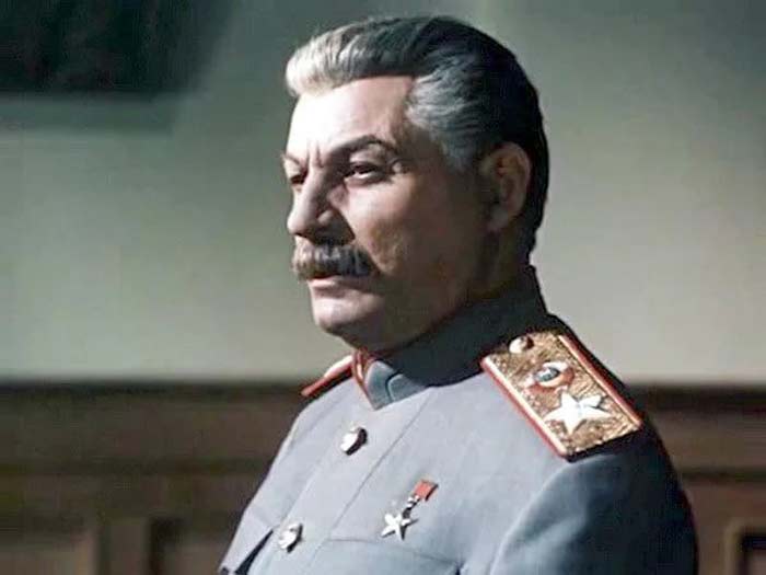 Михаил Геловани в роли Сталина