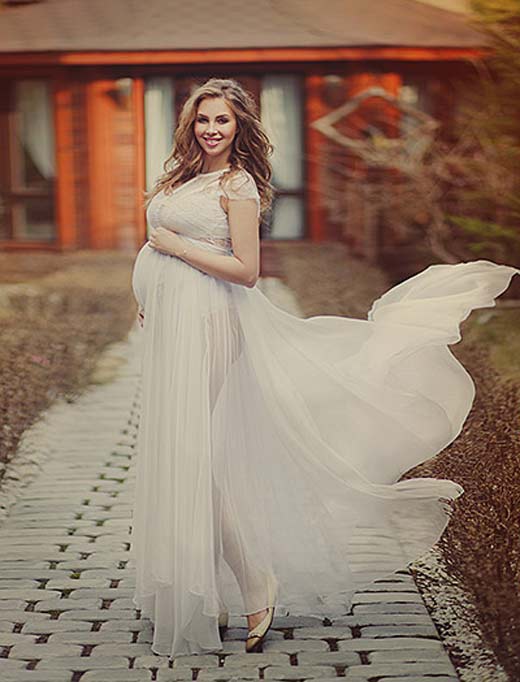 Полина Диброва третья беременность