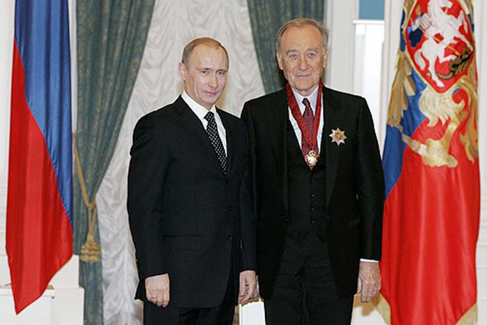 Родион Щедрин и Владимир Путин