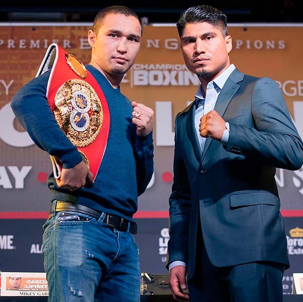 Сергей Липинец и Майки Гарсия