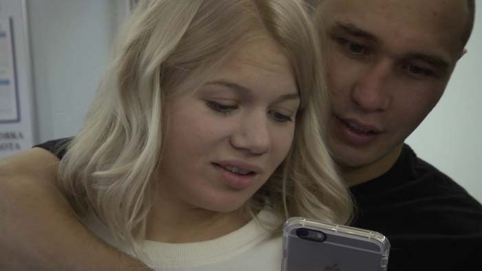 Сергей Липинец и жена Виктория