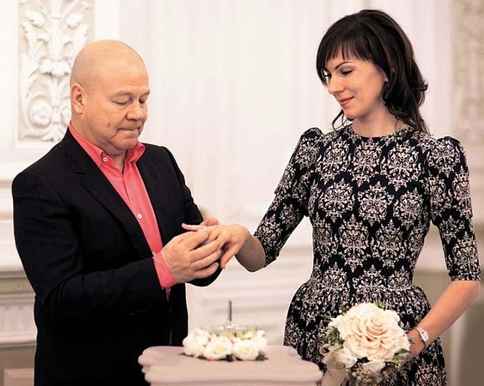 Сергей Селин и вторая жена Анна
