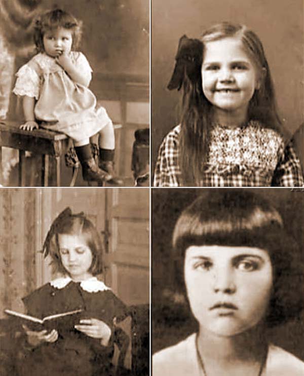 Тамара Макарова в детстве