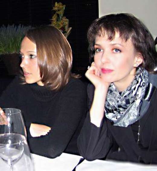 Вероника Изотова и дочь Дина