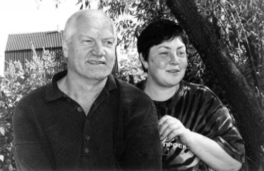 Виктор Степанов и жена Наталья