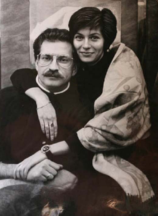 Владислав Листьев и Альбина Назимова