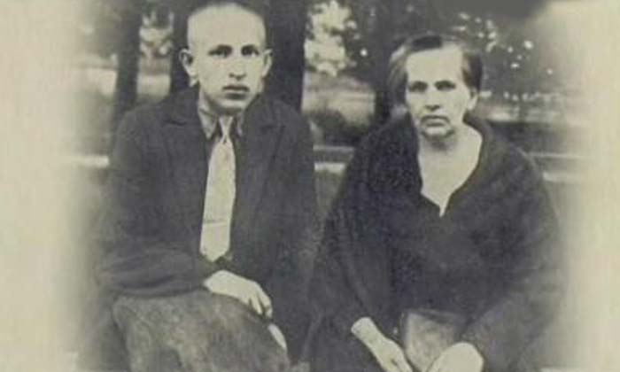 Ярослав Смеляков и жена Татьяна