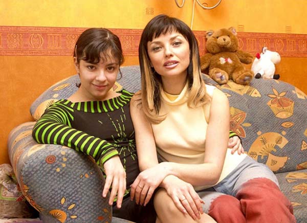 Юлианна Шахова и дочь Катя
