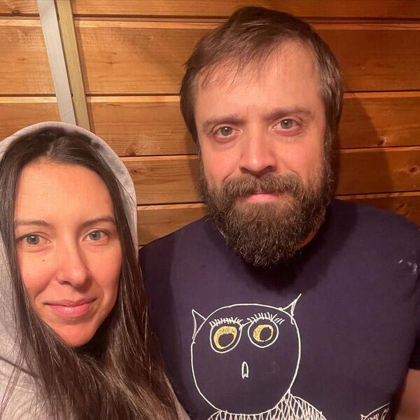 Александр Ильин младший и жена Юлия Мартынова