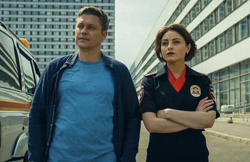 Денис Рожков и Анастасия Тюнина в сериале Условный мент