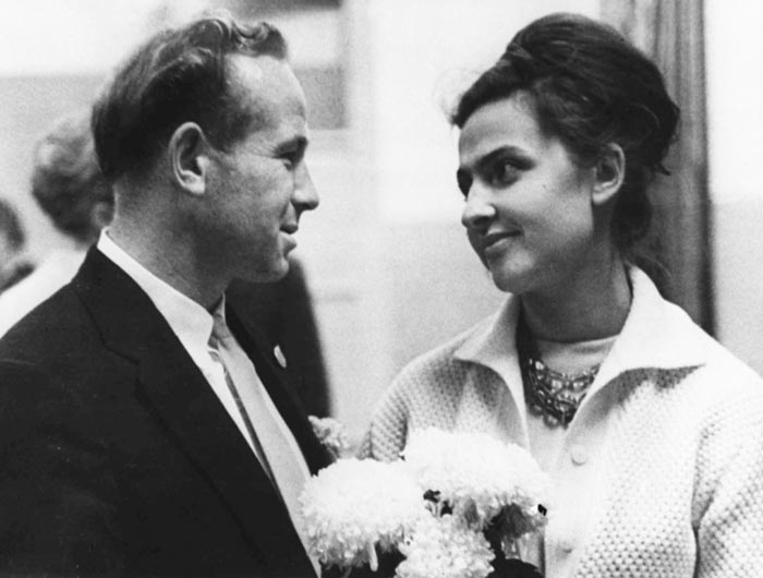 Алексей Леонов и жена Светлана