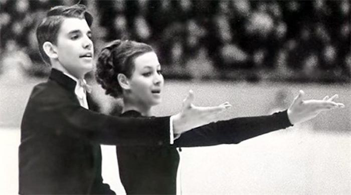 Андрей Миненков и Ирина Моисеева в детстве
