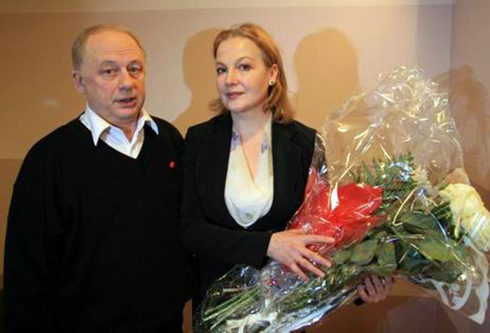 Андрей Толубеев и жена Екатерина Марусяк 3