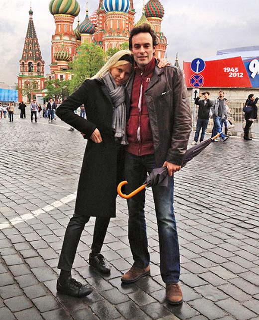 Анна Щербинина и Энтони Делон