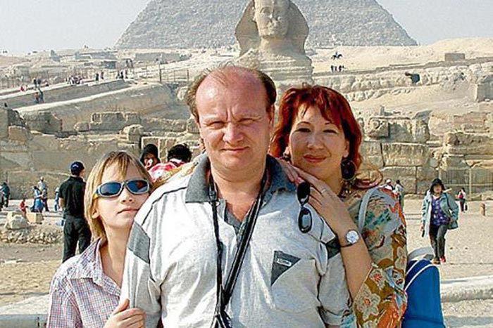 Борис Каморзин и жена Светлана