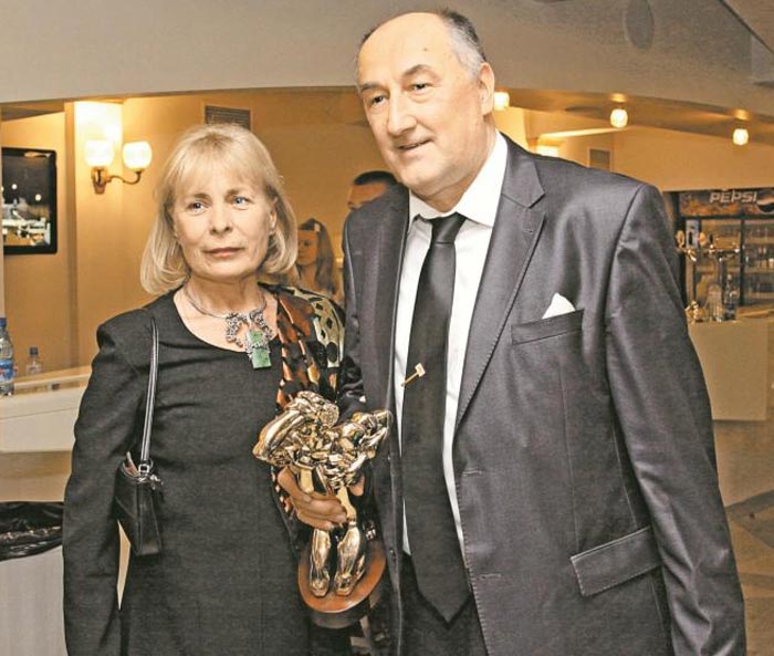 Борис Клюев и жена Виктория