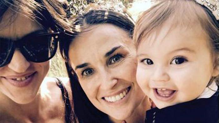 Деми Мур и Маша Мандзука