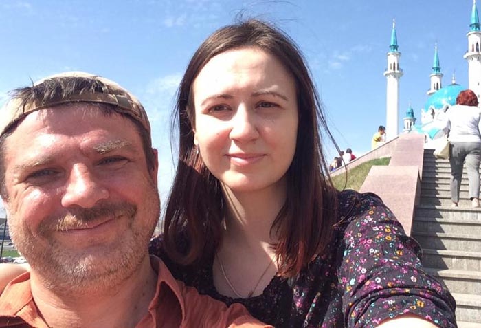 Дмитрий Файнштейн и жена Виктория