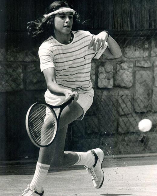 Габриэла Сабатини в детстве