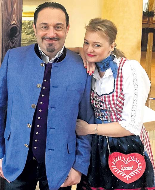 Гарик Кричевский и жена Анжела 3