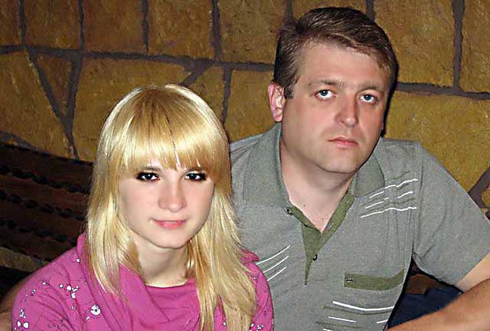 Игорь Красавин и дочь