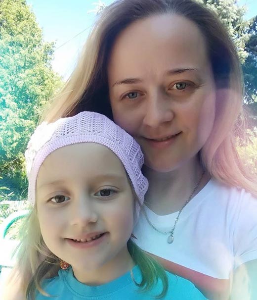 Ирина Агейкина с дочерью