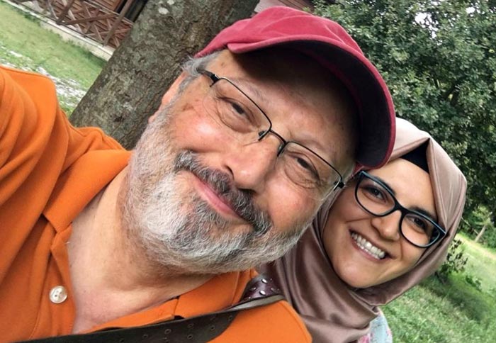 Джамал Хашогги и Хатидже Дженгиз