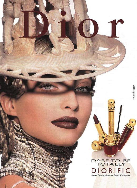 Кристина Семеновская в рекламе Dior