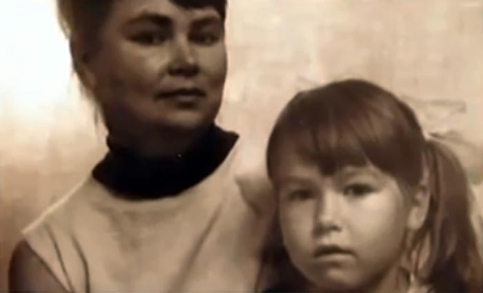 Ксения Стриж с мамой