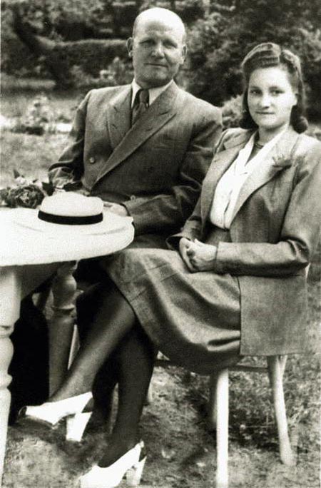 Иван Конев и жена Антонина