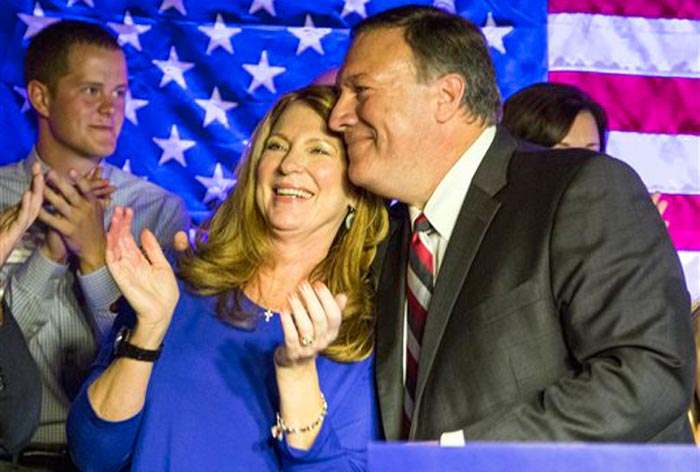 Майк Помпео и жена Сьюзен 2