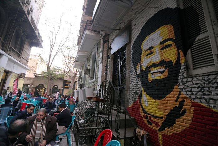 граффити Мохаммеда Салаха в Египте