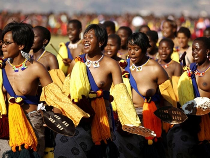 король Мсвати III выбирает жену